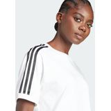 adidas - Adicolor - T-shirt - Wit - Katoen/Elastaan