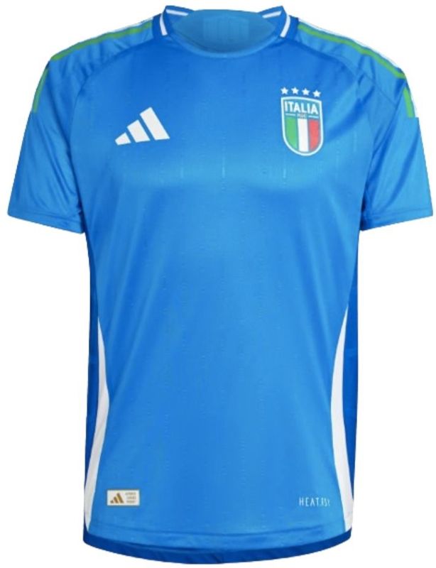 Authentic - Italië 2024 - Sportshirt - Rood - 100% Gerecycled Polyester