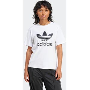 adidas Originals T-shirt TREFOIL TEE Basic shirt met grote trefoil logoprint