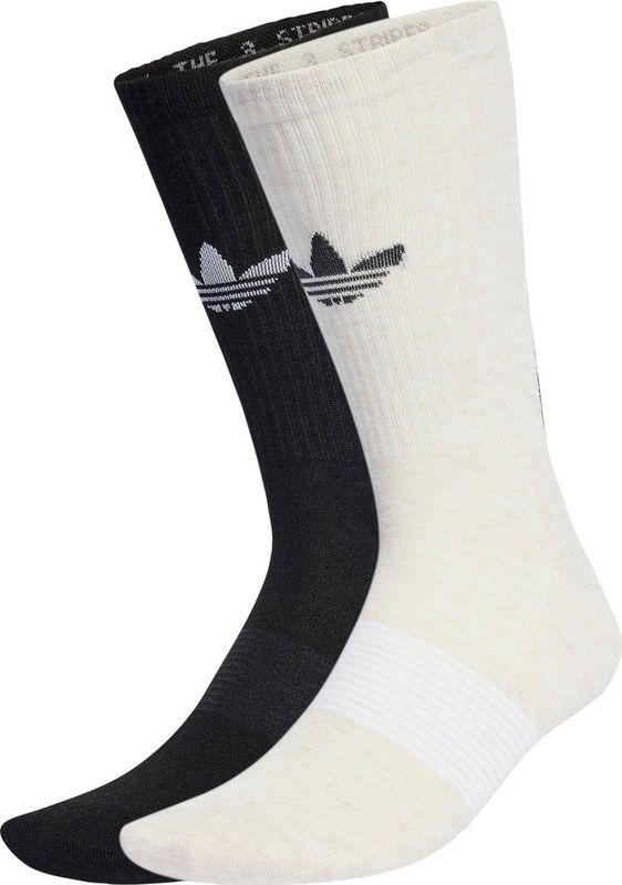 Trefoil - Premium Crew Socks - 2 Pairs - Wit - Katoen