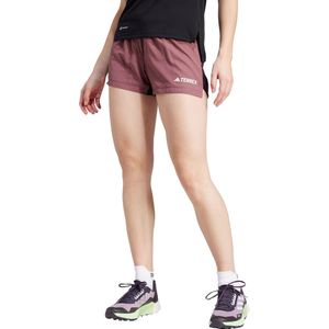 adidas TERREX Terrex Multi Trail Running Short - Dames - Bordeaux