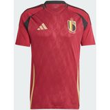 adidas - België Thuisshirt 2024-2026 - Rood - Gerecycled Materiaal
