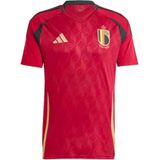 adidas - België Thuisshirt 2024-2026 - Rood - Gerecycled Materiaal