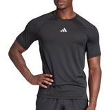adidas - Trainingsshirt - Zwart - Gerecycled Materiaal
