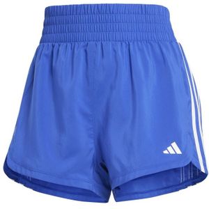 adidas Pacer Training 3 strepen geweven hoge taille kort, XXS 5 inch