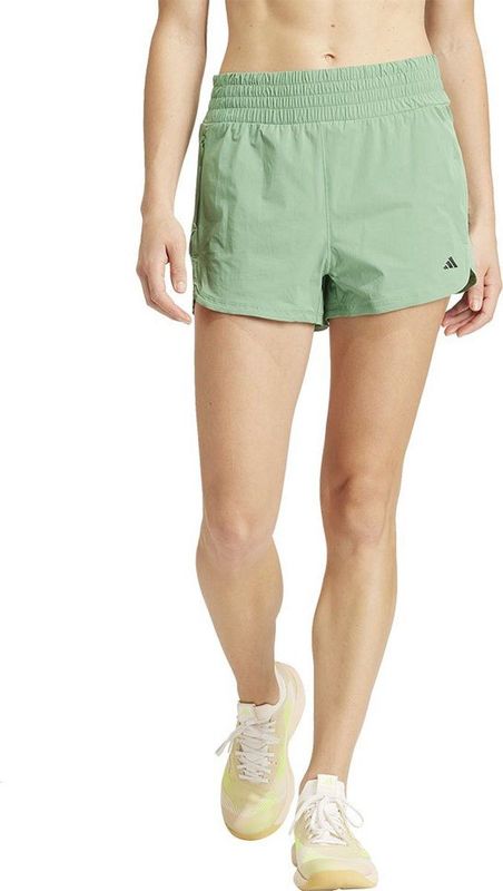 adidas - Pacer Lux - Dames Stretchshort - Met Ritszak - Hoogwaardige Canvas