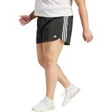 Pacer Training 3-Stripes Geweven High-Rise Short (Grote Maat)
