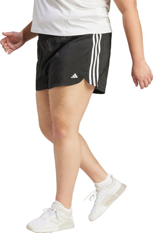 Pacer Training 3-Stripes Geweven High-Rise Short (Grote Maat)