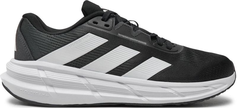 Adidas - Questar 3 - Hardloopschoenen - Zwart - Mesh - Bounce Demping