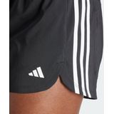 adidas Performance Pacer Training 3-Stripes Geweven High-Rise Short - Dames - Veelkleurig