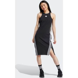 adidas - Future Icons 3 Stripes - Damesjurk - Zwart - Katoen