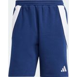 adidas - Tiro 24 - Sweat Broekje - Donkerblauw - Wit - Katoen