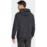 Adidas - Tiro24 Hoodie - Zwart - Fleece - Losse Pasvorm