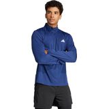 adidas - Train Essentials Training Longsleeve - Heren - Blauw - Gerecycled Materiaal