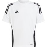 adidas - Tiro 24 - T-Shirt - Wit/Zwart - 12 jaar (152)