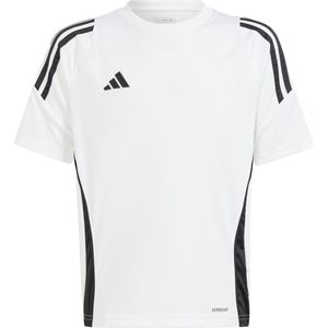adidas - Tiro 24 - T-Shirt - Wit/Zwart - 12 jaar (152)