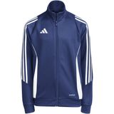 Adidas Performance Voetbal Trainingsjack TIRO 24 Donkerblauw/Wit