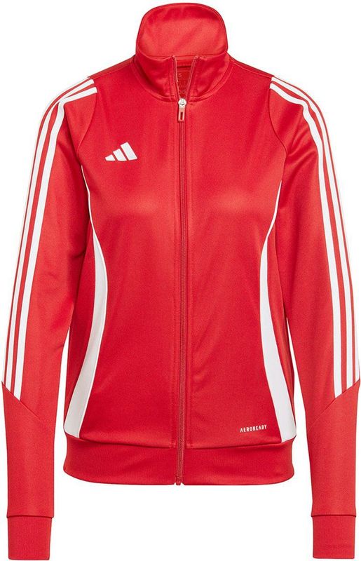 adidas Trainingsjack Dames - Tiro 24 - Zwart - 100% Gerecycled