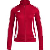 adidas Trainingsjack Dames - Tiro 24 - Zwart - 100% Gerecycled