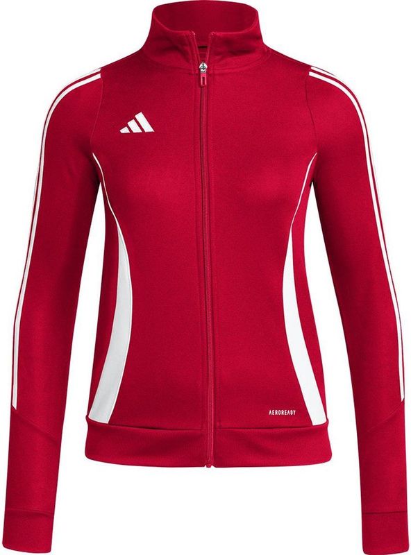 adidas Trainingsjack Dames - Tiro 24 - Zwart - 100% Gerecycled
