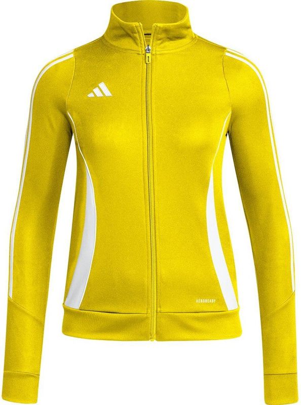 Adidas - Tiro24 Trainingsjack - Geel - 100% Gerecycled Materiaal
