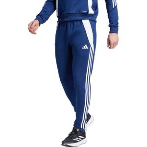 adidas - Tiro 24 - Sweat Trainingsbroek - Donkerblauw - Katoen en Gerecycled Polyester