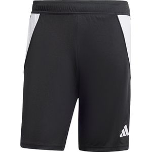 adidas - Tiro 24 - 2-in-1 Voetbalshorts - Zwart - Gerecycled Polyester