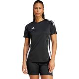 adidas - Tiro 24 - Sportshirt - Zwart - 100% Gerecycled Polyester