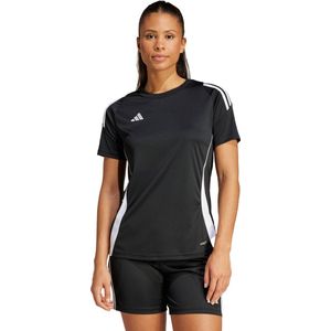 adidas - Tiro 24 - Sportshirt - Zwart - 100% Gerecycled Polyester
