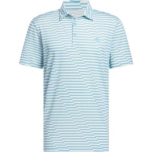 adidas Performance Ultimate365 Mesh Print Poloshirt - Heren - Blauw