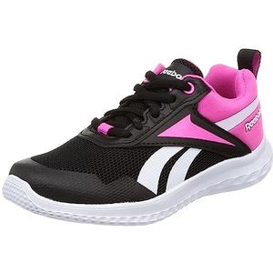 Reebok Rush Runner 5 Sneaker Core Black/Laser Pink F23/White, 43 EU, Core Black Laser Pink F23 White, 43 EU