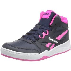 Reebok Bb4500 Court, sneakers voor meisjes, Vector Laser Pink F23 Ftwr Wit, 43 EU