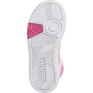 adidas Sportswear Hoops Mid Schoenen - Kinderen - Wit- 35