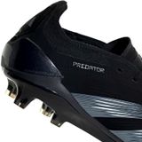 adidas Predator Elite Gras Voetbalschoenen (FG) Zwart Donkergrijs