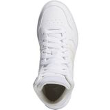 adidas Sportswear Hoops 3.0 Mid sneakers wit/lichtgeel