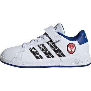 adidas Sportswear Sneaker "ADIDAS MARVEL GRAND COURT SPIDER-MAN KIDS SCHUH", Design auf den Spuren des adidas Superstar