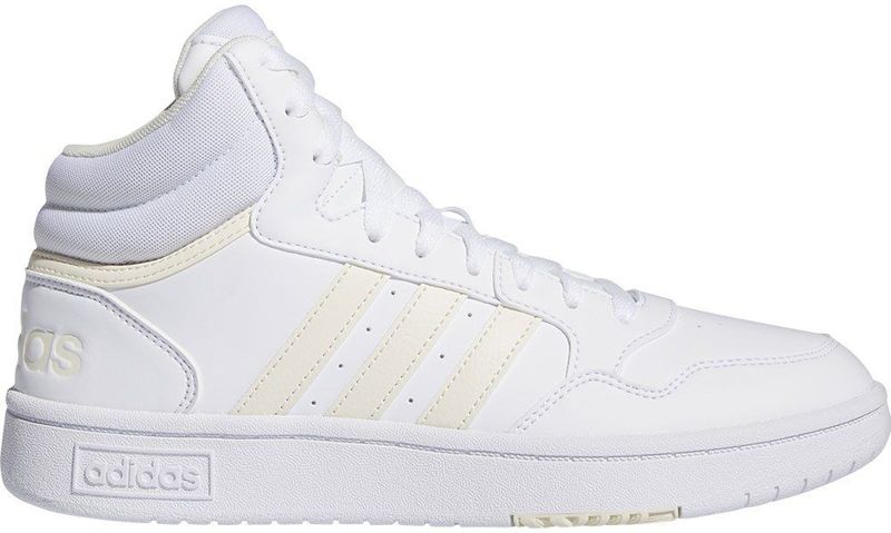 adidas - Hoops 3.0 Mid - Sportschoenen - Zwart - Synthetisch