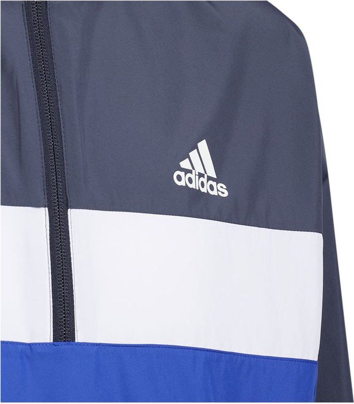 adidas - Anorak - Junior - Zwart - 100% Gerecycled Polyester