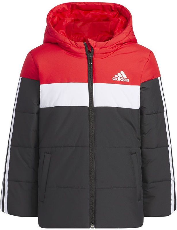 adidas - Lk Pad - Kinderjas - Rood/Zwart - 24 Maanden tot 3 Jaar