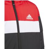 Adidas - Lk Pad Jas - Rood - Zwart - Synthetisch - Gerecycled Materiaal