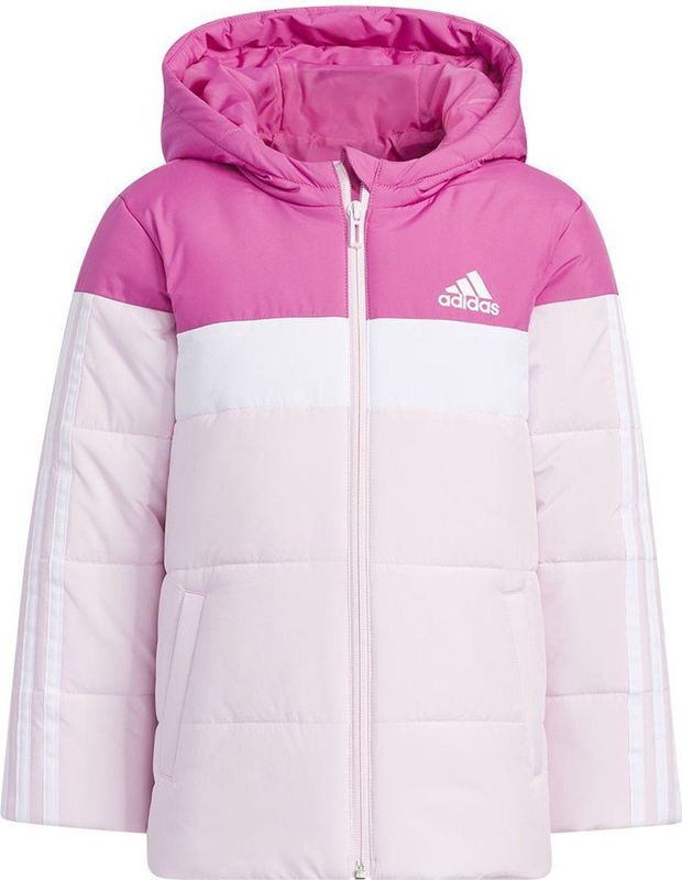 adidas - Kinderjack - Blauw - 100% Gerecycled Polyester - Synthetische Vulling