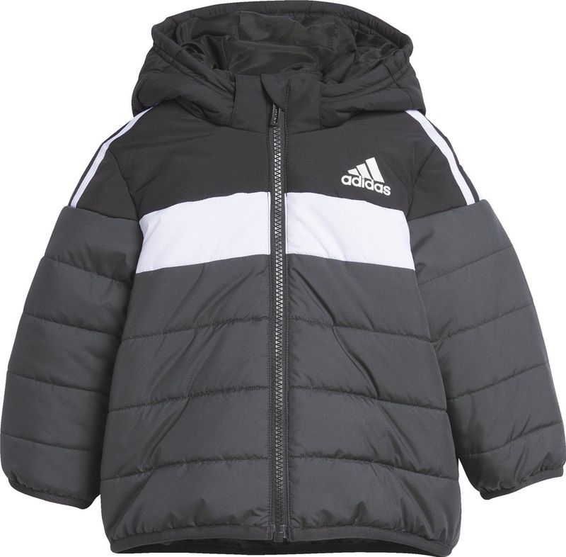 adidas - IN F PAD JKT - Donsjack - Zwart/Wit - Gevoerd