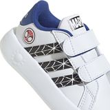 adidas - Grand Court X Marvel Spider-Man - Babyschoenen - Rood - Synthetisch Bovenwerk