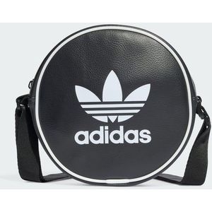 adidas Originals Adicolor Classic Round Bag - Black- Dames, Black