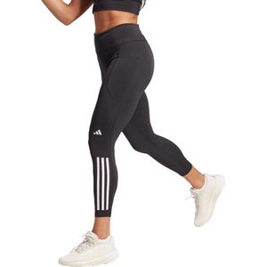 adidas Performance adidas DailyRun 3 Stripes Legging Dames Zwart