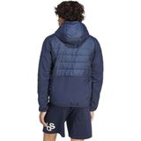 adidas - Essentials 3 Stripes Insulated Hybrid - Jas - Lichtgewicht - 100% Gerecycled Polyester