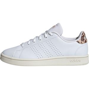 adidas Dames Advantage Base Schoenen Sneaker, Wolk Wit Wolk Wit Magisch Beige, 36 2/3 EU