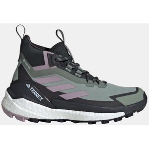adidas Terrex Free Hiker 2 GTX W Sneakers voor dames, Zilvergroen Preloved Fig Carbon, 38 EU