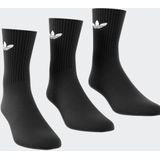 Adidas - Trefoil - Sokken - Zwart - Unisex - Maat 46-48