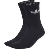 Adidas - Trefoil - Sokken - Zwart - Unisex - Maat 46-48